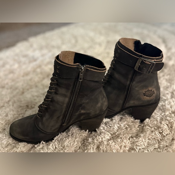 Women’s Harley-Davidson Calkin Boots sz 9 - Picture 5 of 10